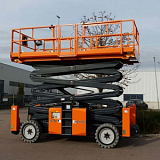 Ножничный подъёмник ATN CX15, рабочая высота до 15 м, г/п 700 кг